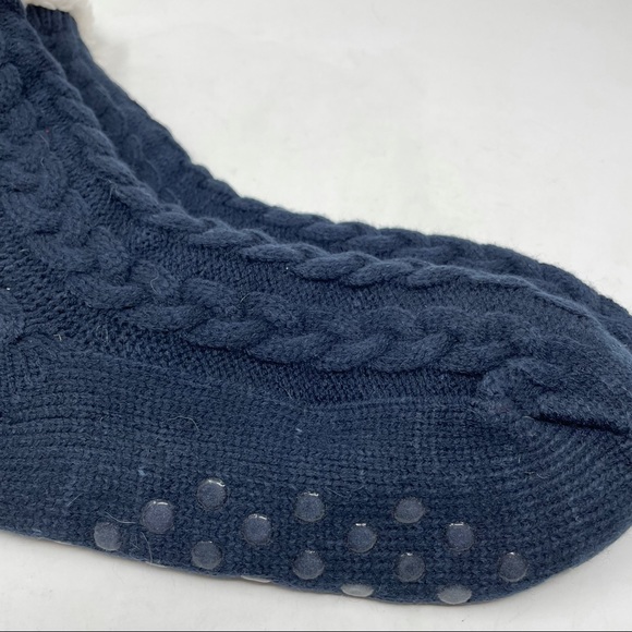 NWT LUTHER PIKE SEATTLE Slipper Socks Non-Slip Grippers - Picture 5 of 5